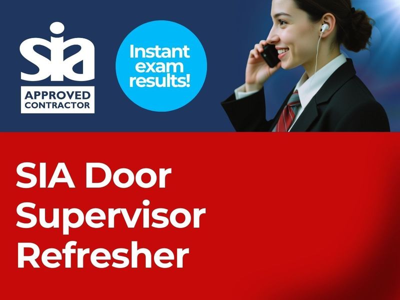 Tuesday, 10/3/26 - Door Supervisor Refresher - GLASGOW