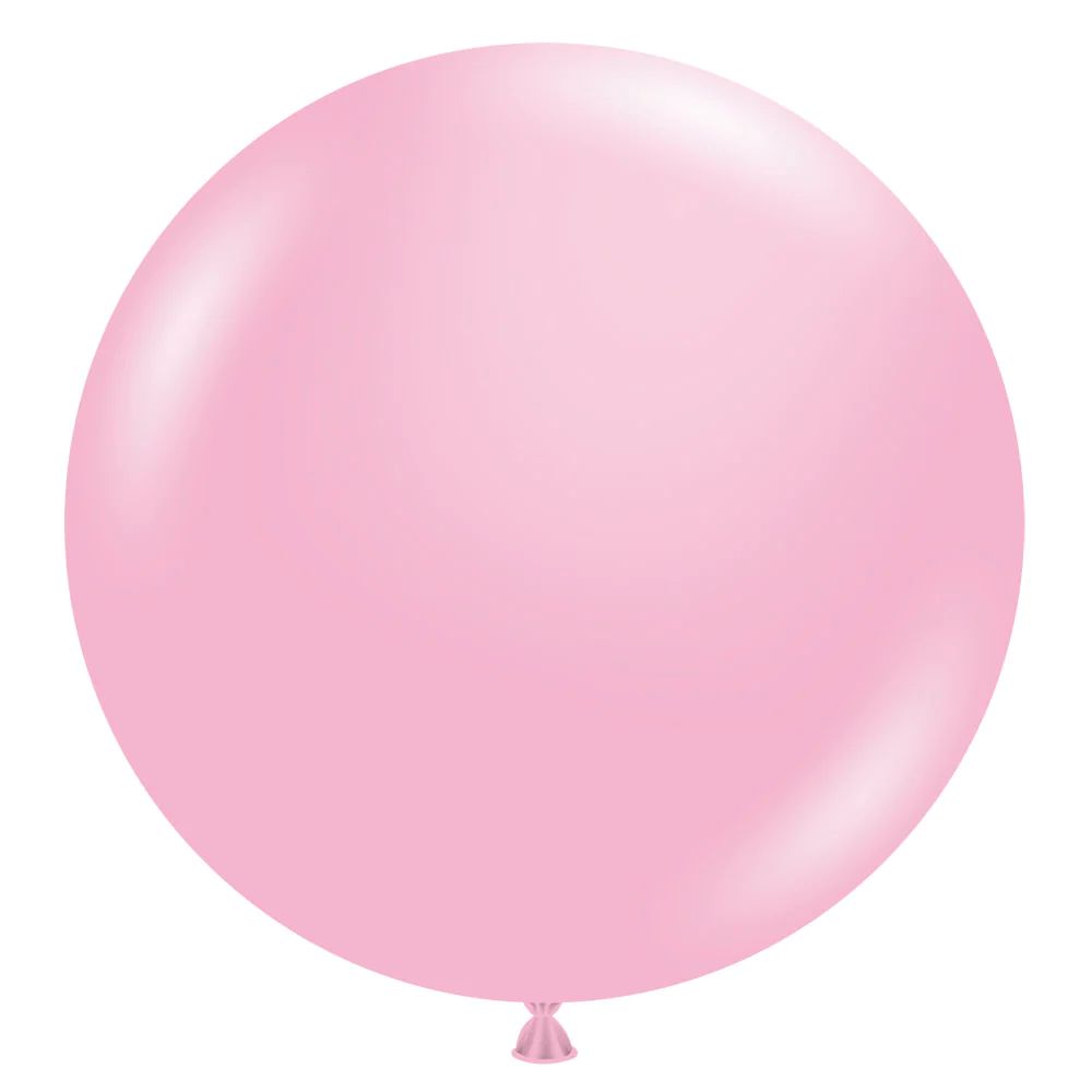 Tuftex Latex Balloons Baby Pink 24in - 25 pieces
