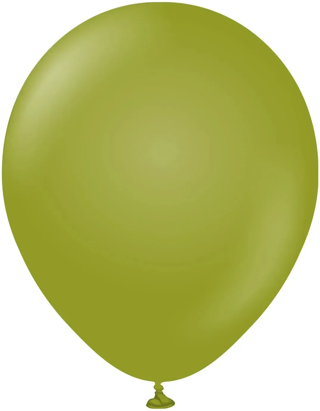 Kalisan Latex Balloons Retro Olive 18in - 25 pieces