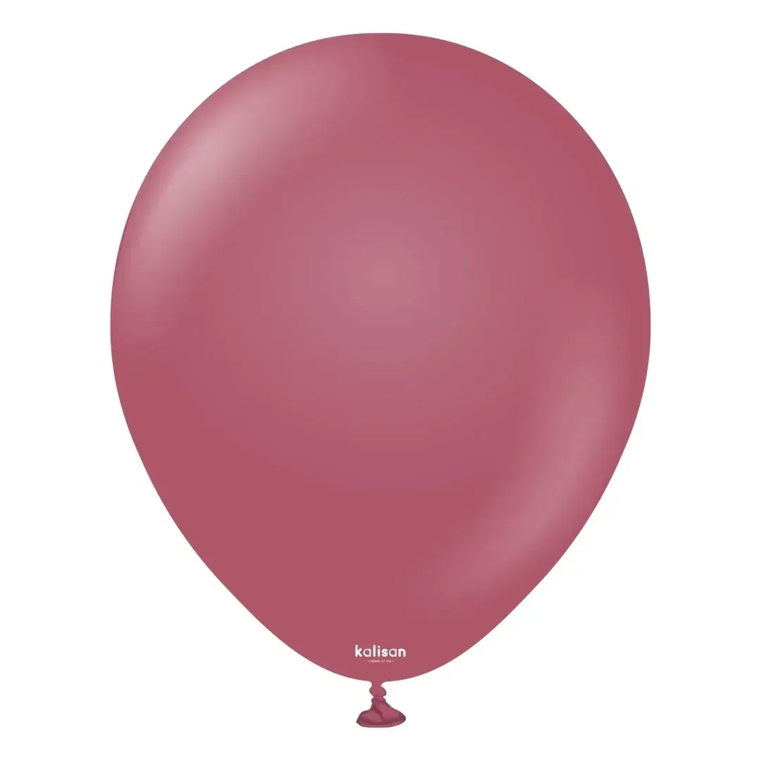 Kalisan Latex Balloons Retro Wild Berry 5in - 100 pieces