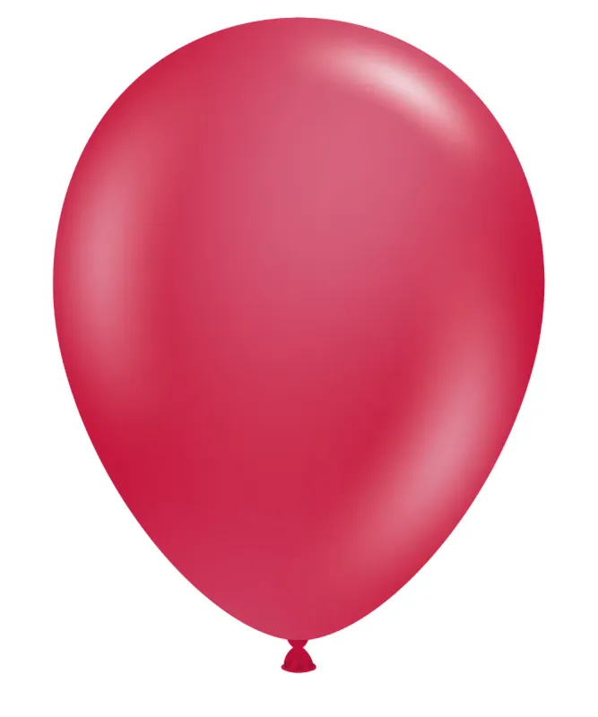 Tuftex Latex Balloons Starfire Red 17in - 50 pieces