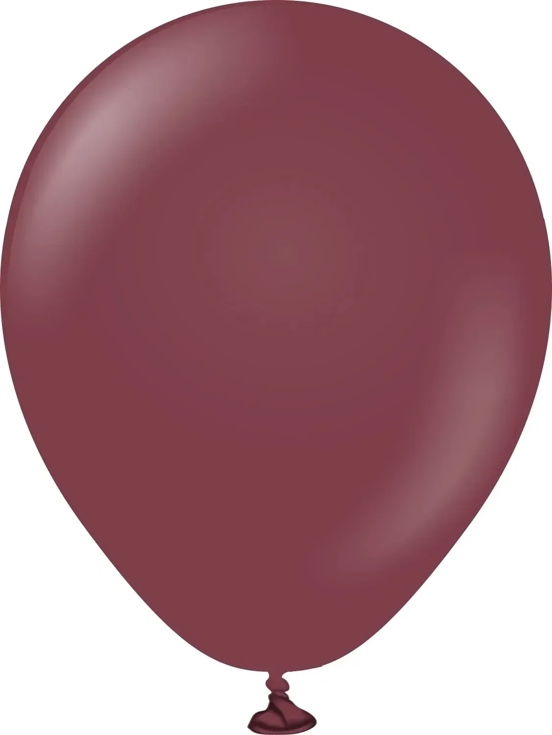 Kalisan Latex Balloons Standard Burgundy 5in - 100 pieces