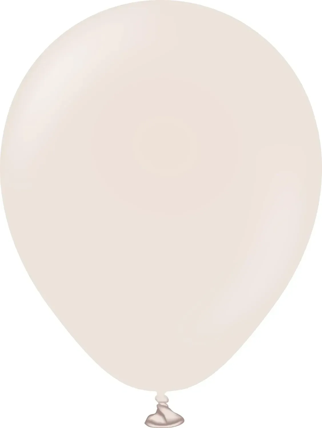 Kalisan Latex Balloons Standard White Sand 5in - 100 pieces
