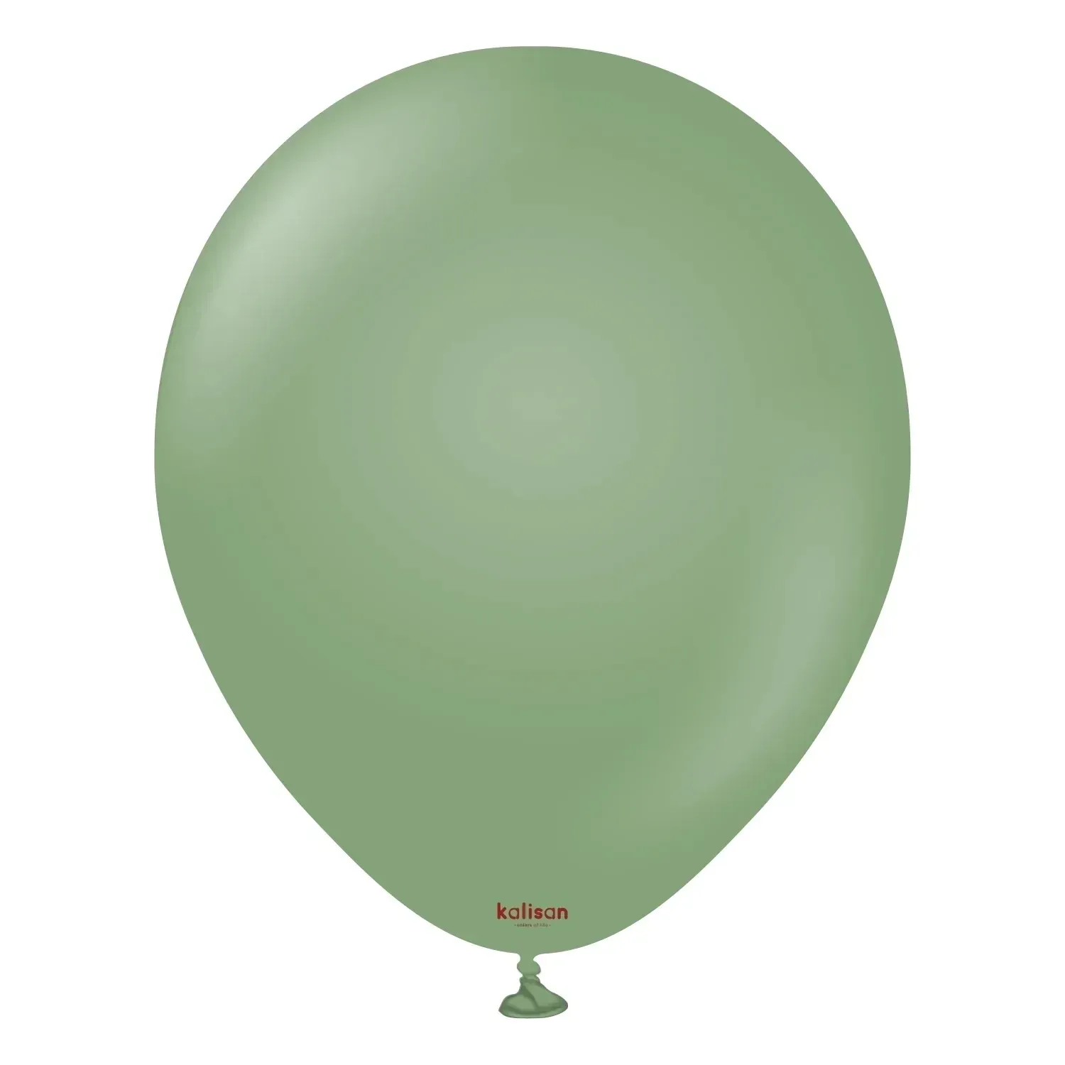 Kalisan Latex Balloons Standard Eucalyptus 12in - 100 pieces