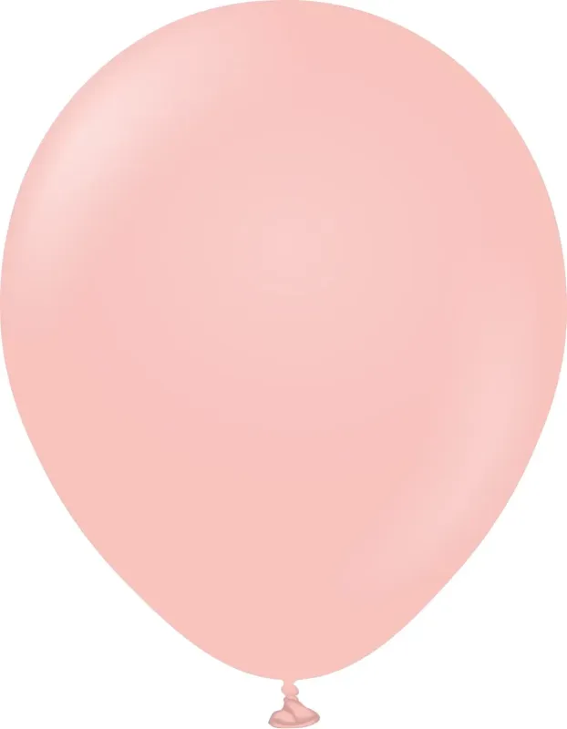 Kalisan Latex Balloons Standard Baby Pink 12in - 100 pieces