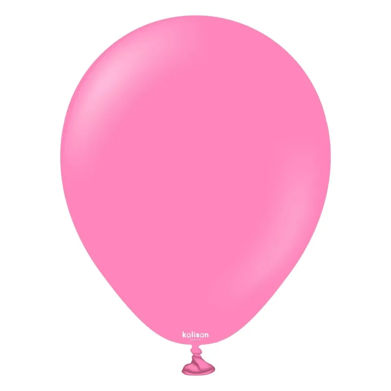 Kalisan Latex Balloons Standard Queen Pink 5in - 100 pieces