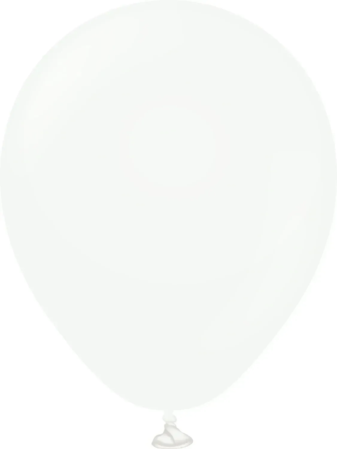 Kalisan Latex Balloons Standard White 5in - 100 pieces
