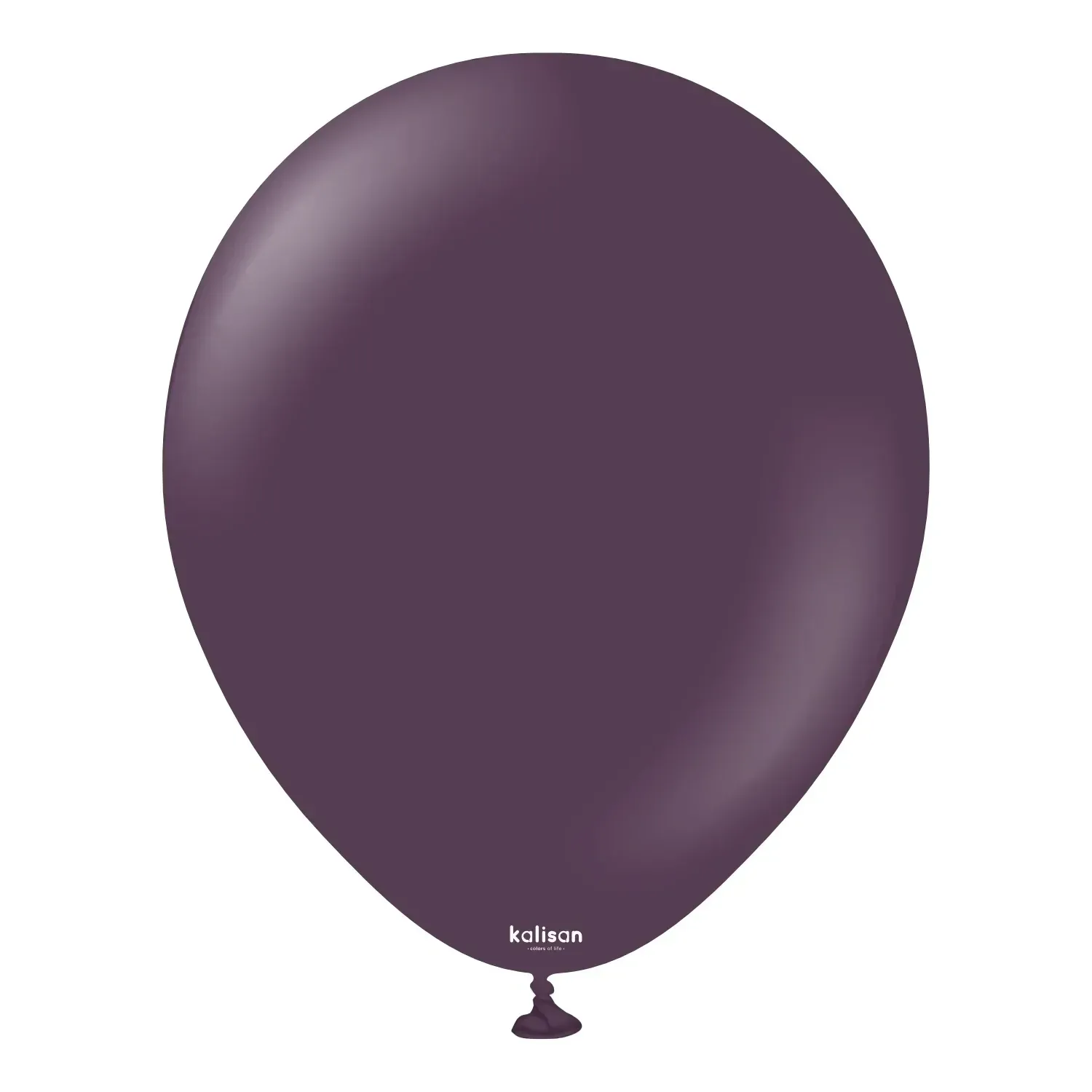 Kalisan Latex Balloons Standard Plum 18in - 25 pieces