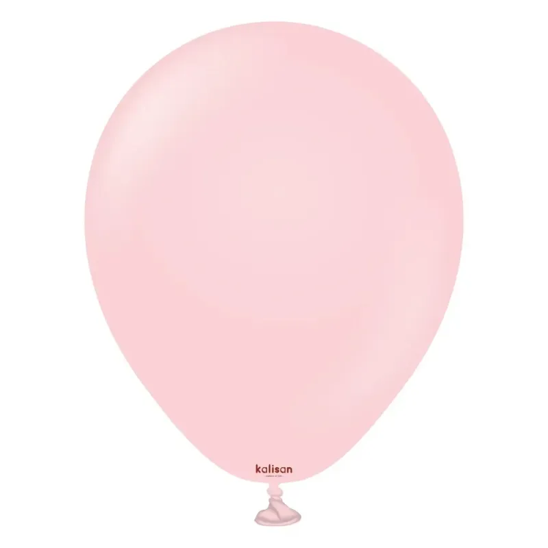 Kalisan Latex Balloons Macaron Pink 5in - 100 pieces