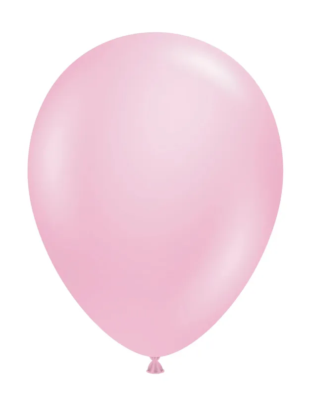 Tuftex Latex Balloons Shimmering Pink 11in - 100 pieces