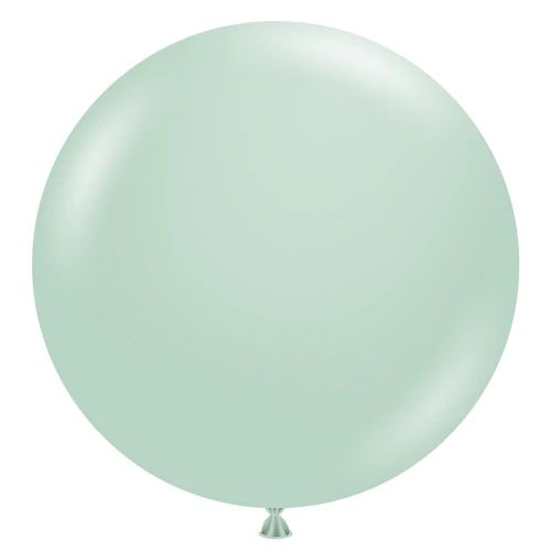 Tuftex Latex Balloons Empower-mint 17in - 50 pieces