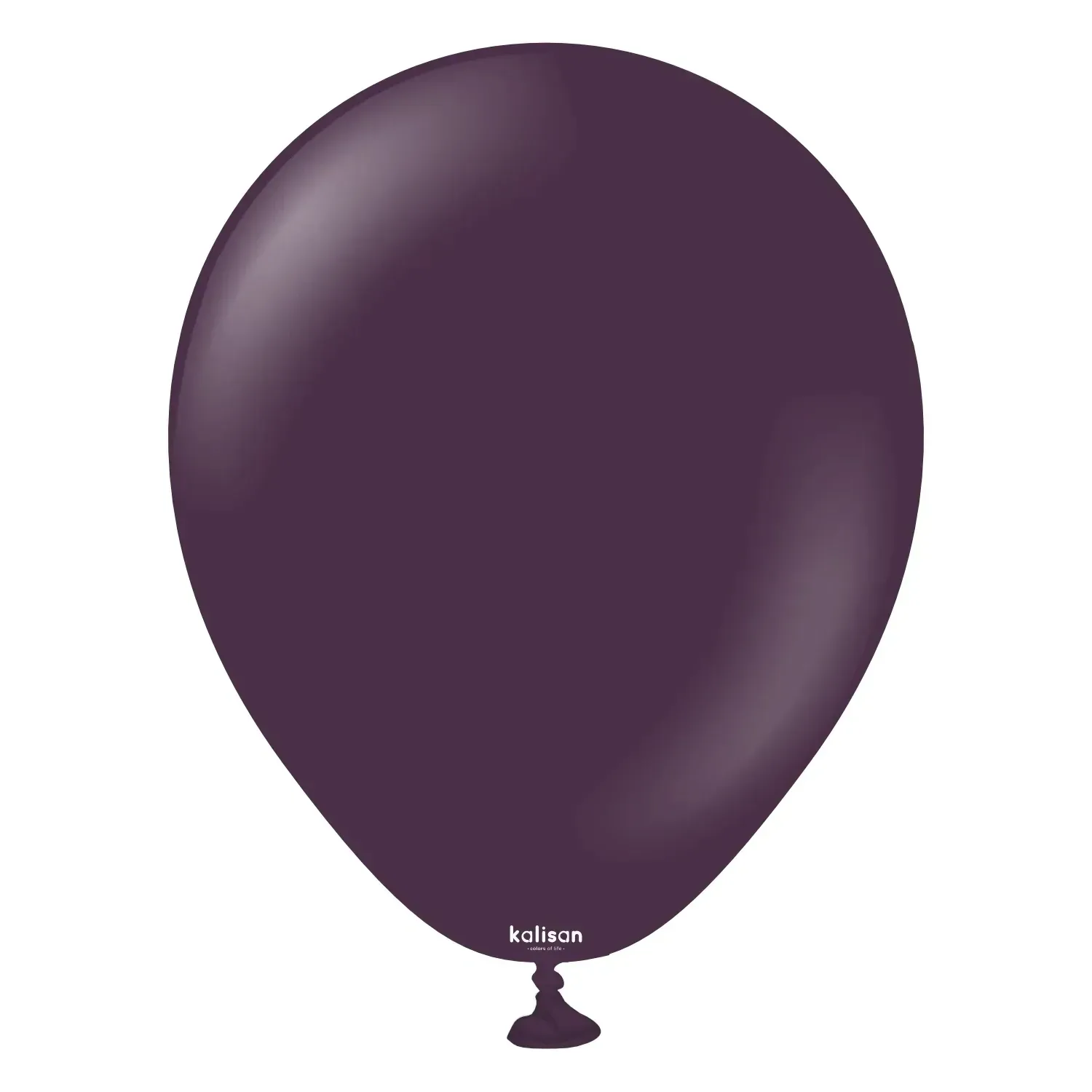 Kalisan Latex Balloons Standard Plum 5in - 100 pieces