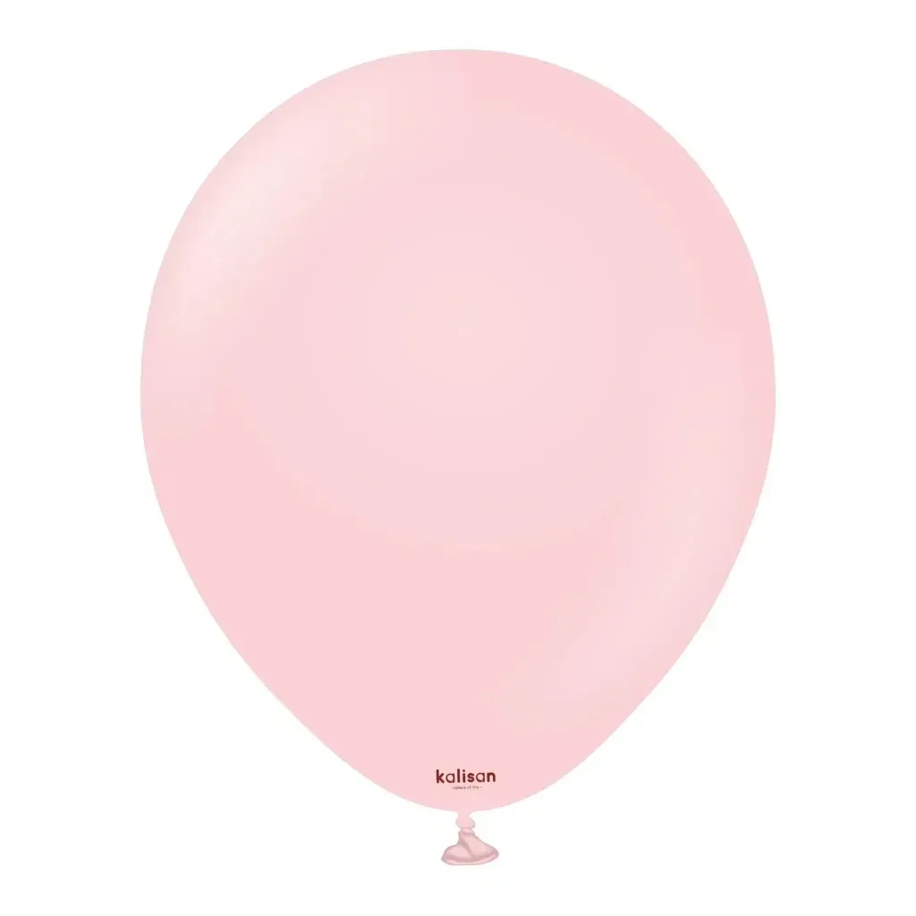 Kalisan Latex Balloons Macaron Pink 18in - 25 pieces