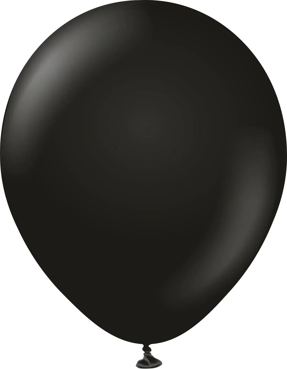 Kalisan Latex Balloons Standard Black 18in - 25 pieces