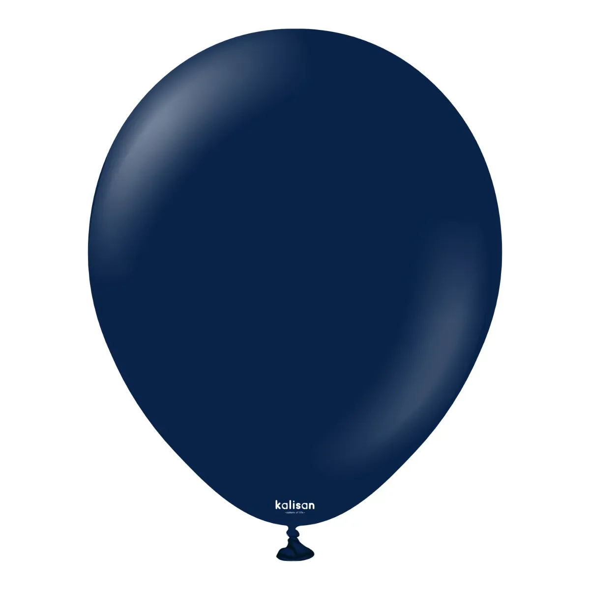Kalisan Latex Balloons Standard Navy 18in - 25 pieces