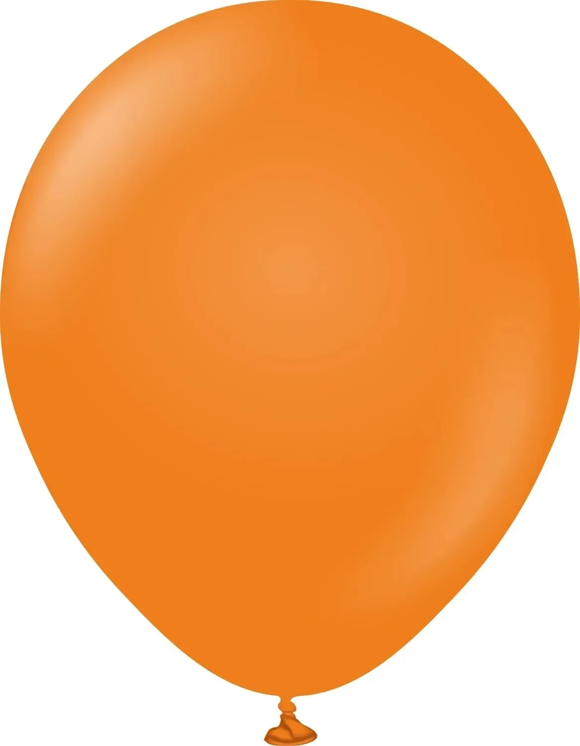 Kalisan Latex Balloons Standard Orange 18in - 25 pieces