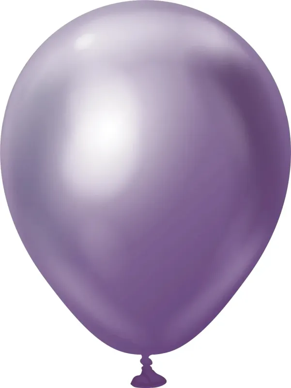 Kalisan Latex Balloons Mirror Violet 5in - 100 pieces