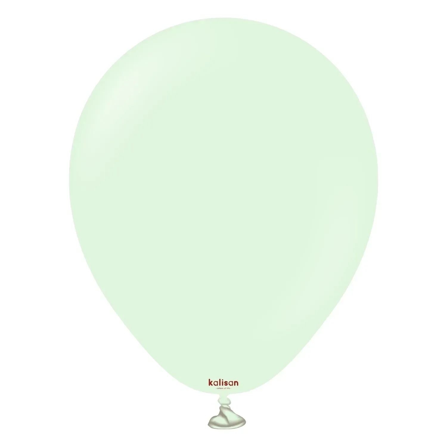 Kalisan Latex Balloons Macaron Pale Green  5in - 100 pieces