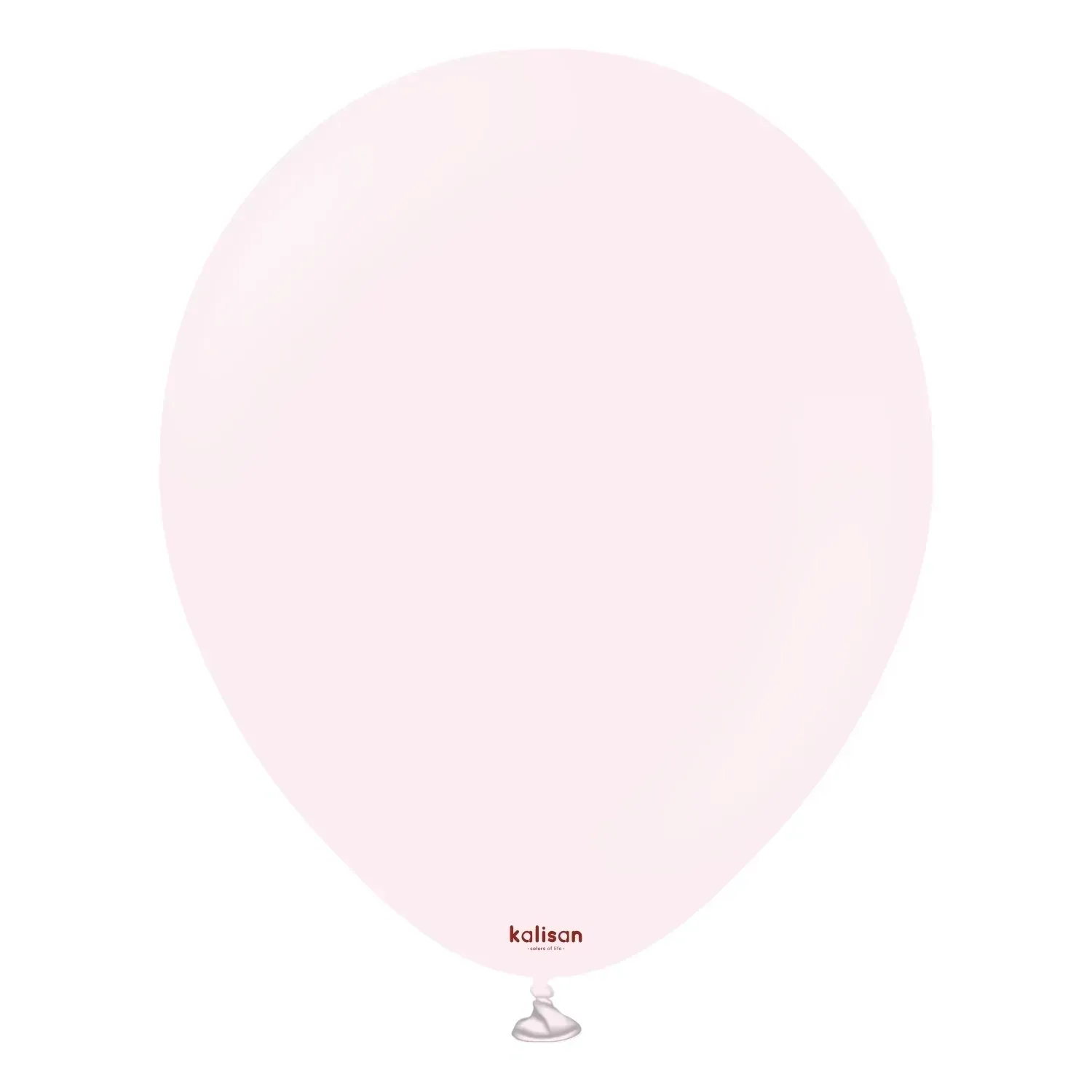 Kalisan Latex Balloons Macaron Pale Pink 18in - 25 pieces