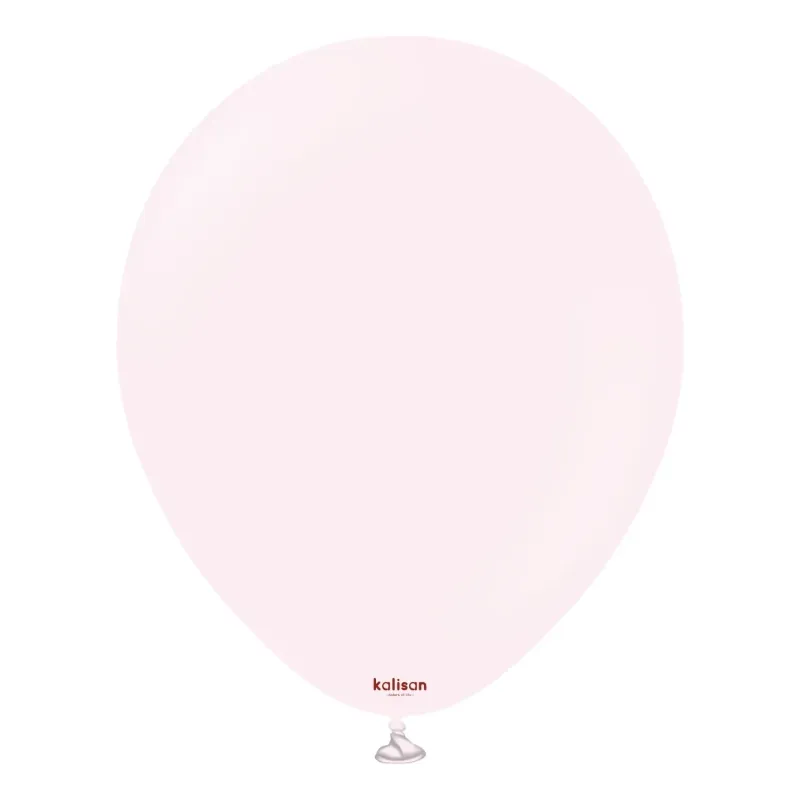 Kalisan Latex Balloons Macaron Pale Pink 18in - 25 pieces