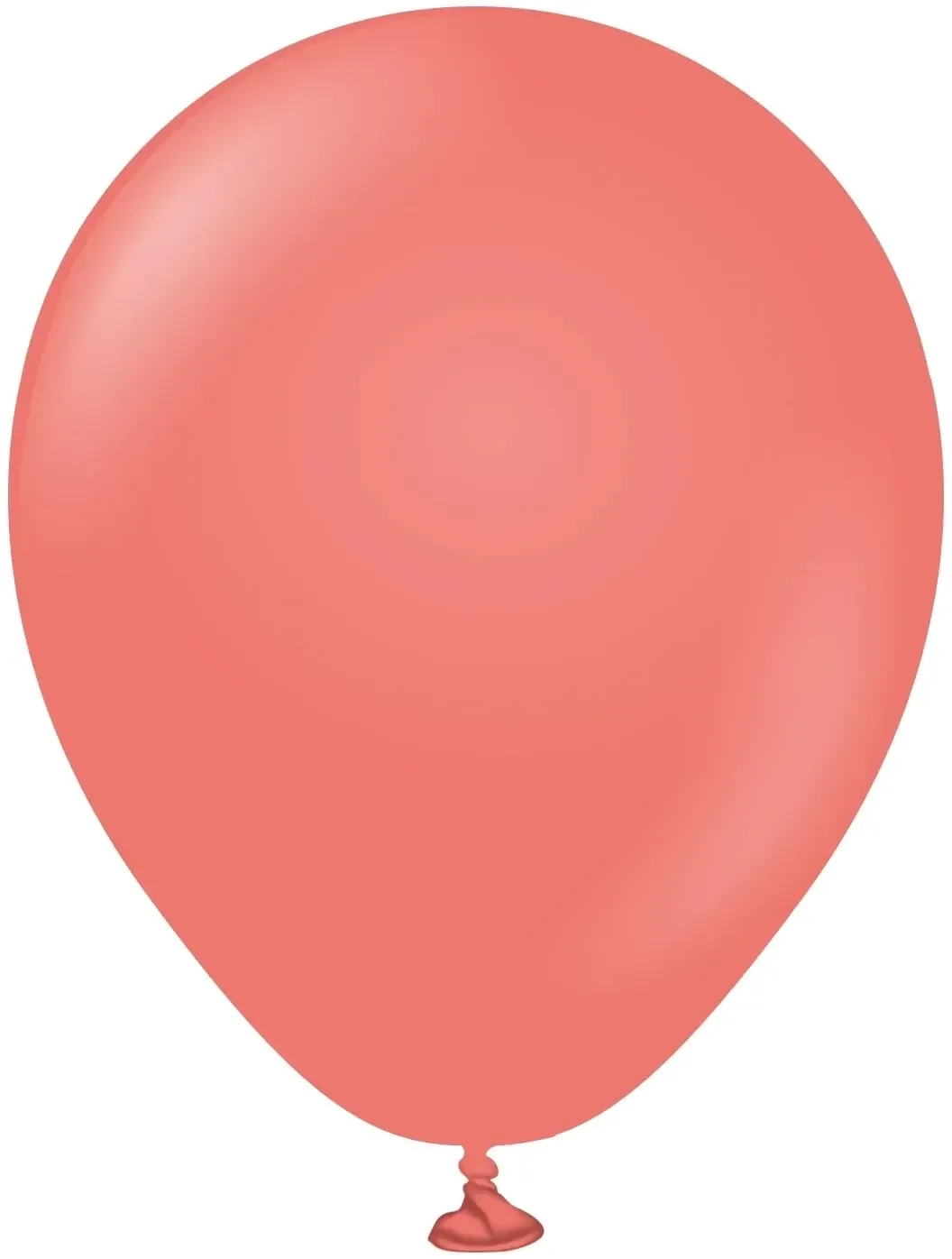 Kalisan Latex Balloons Standard Coral 5in - 100 pieces