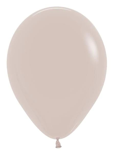 Betallatex Latex Balloons Deluxe White Sand 11in - 100 pieces
