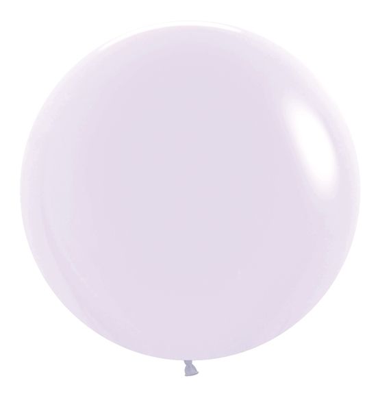 Betallatex Latex Balloons Pastel Matte Lilac 24in - 10 pieces