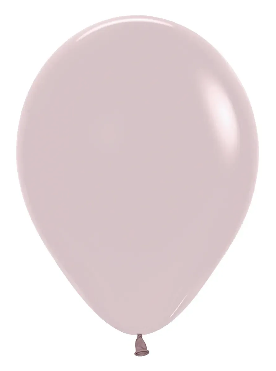 Betallatex Latex Balloons Pastel Dusk Rose 5in - 100 pieces