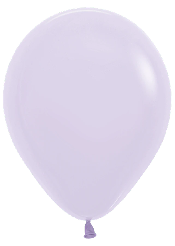 Betallatex Latex Balloons Pastel Matte Lilac 11in - 100 pieces