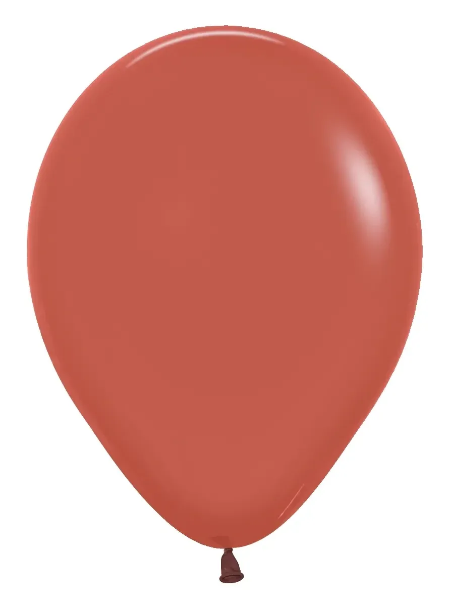 Betallatex Latex Balloons Deluxe Terracotta 5in - 100 pieces