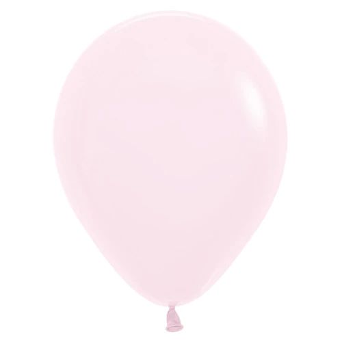 Betallatex Latex Balloons Pastel Matte Pink 5in - 100 pieces