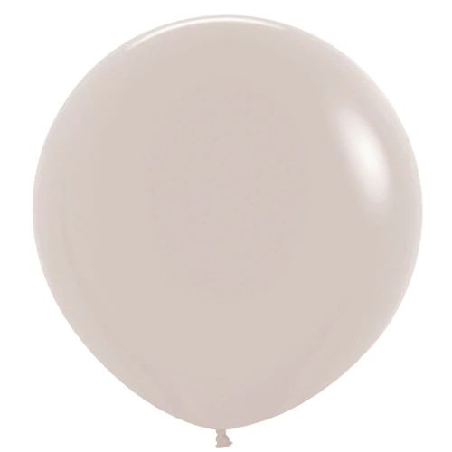 Betallatex Latex Balloons Deluxe White Sand 24in - 10 pieces