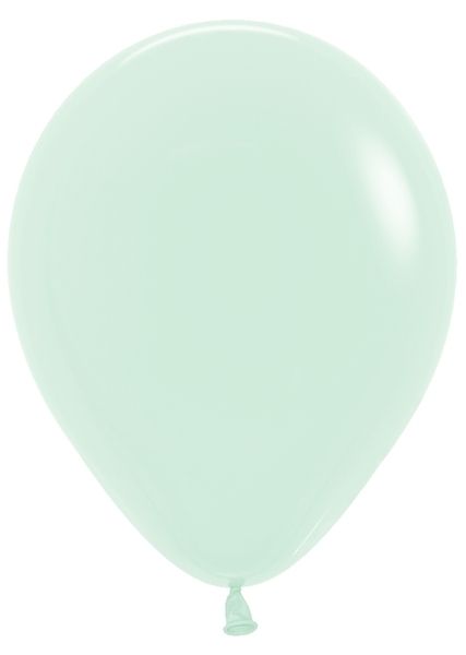 Betallatex Latex Balloons Pastel Matte Green 5in - 100 pieces