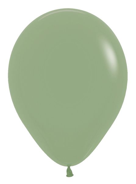 Betallatex Latex Balloons Deluxe Eucalyptus 5in - 100 pieces