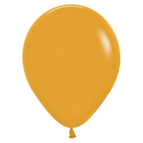 Betallatex Latex Balloons Deluxe Mustard 5in - 100 pieces