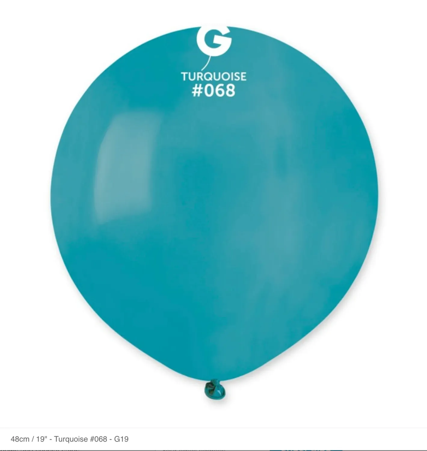 G150: #068 Turquoise 156850 Standard Color 19 in