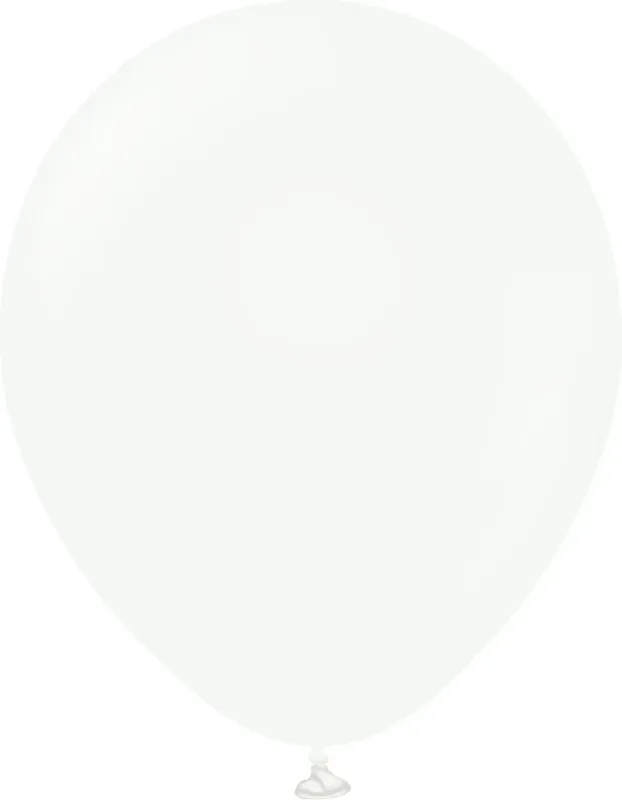 Kalisan Latex Balloons Standard White 18in - 25 pieces