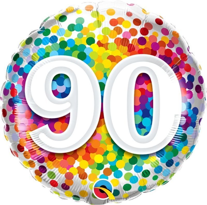 Foil Balloon Round Elegant Sparkles & Swirls Diamond 18in