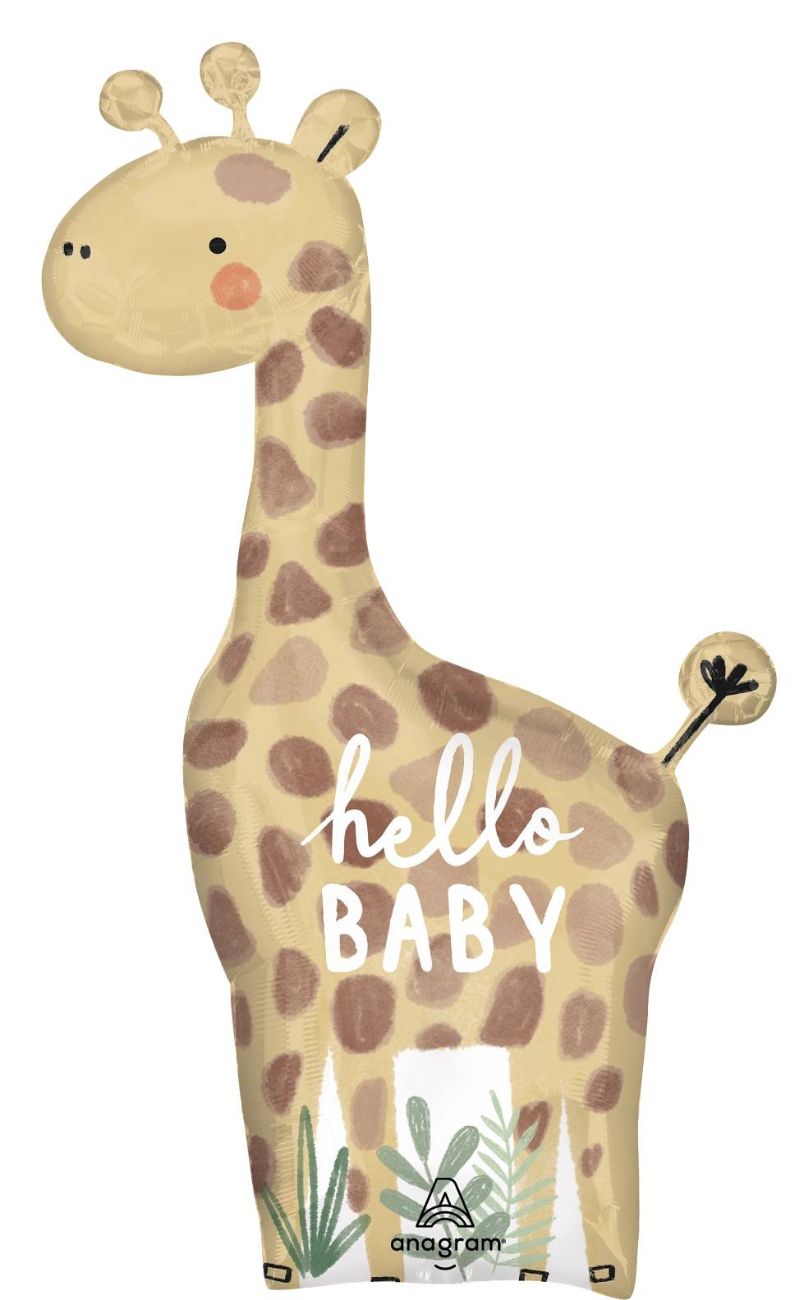 Foil Balloon Soft Jungle Baby Super Shape