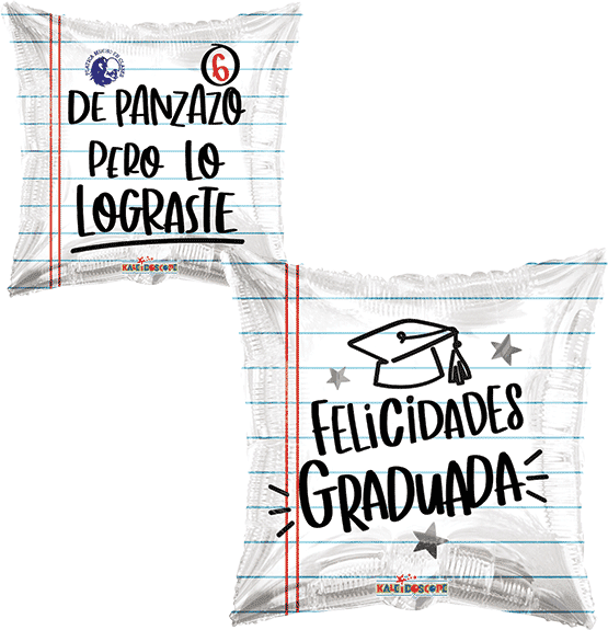 Foil balloon Graduada de Panzazo 18in