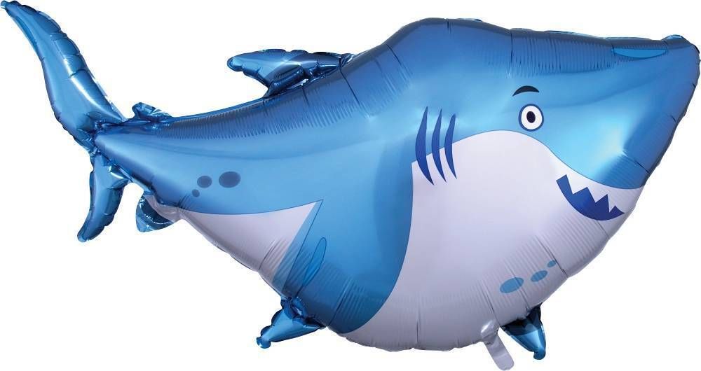 Foil balloon Ocean Buddies Shark 40in