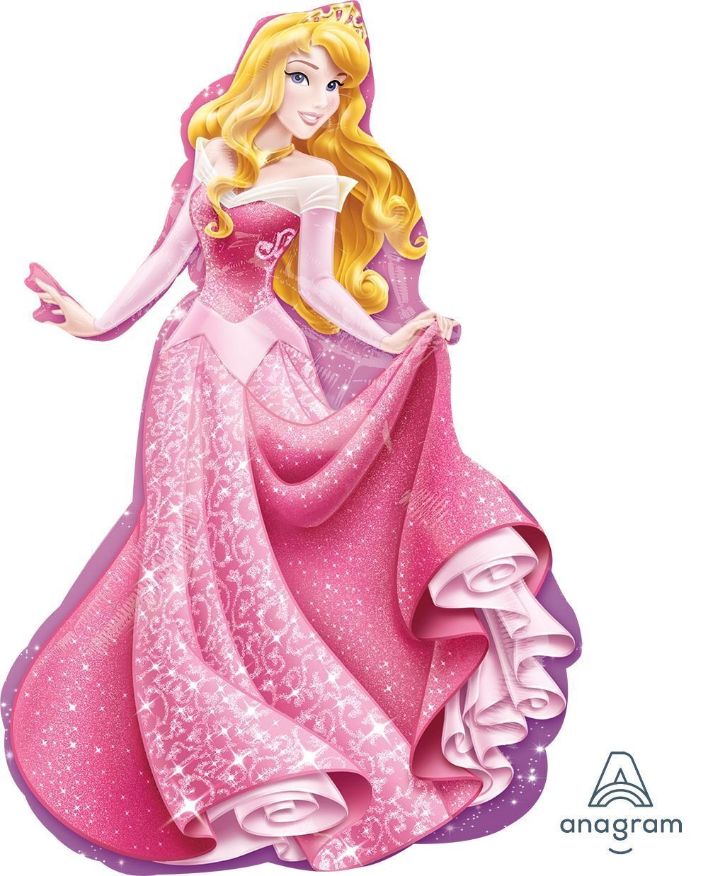 Foil balloon Princess Sleeping Beauty 34in