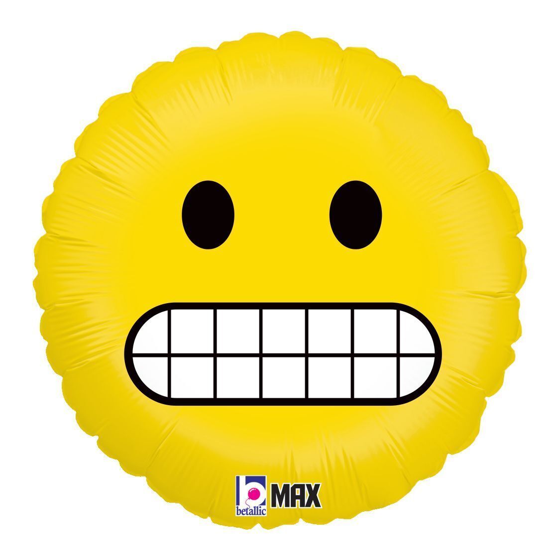Foil Balloon Round Emoji Grimace Max Float Round 18in