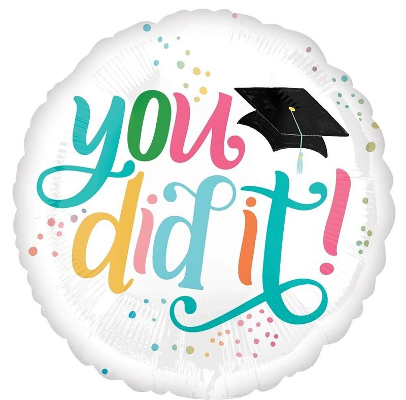 Foil Balloon Round Follow Your Dreams Your Di It HX 18in