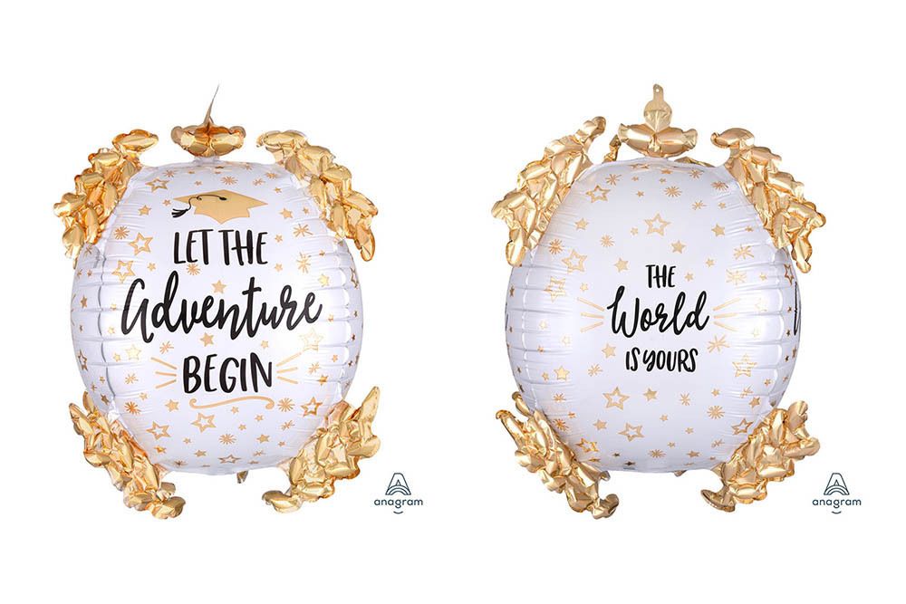 Foil Balloon The World is Yours 20in