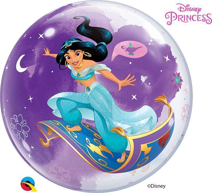 Bubble Balloon Princess Jasmine 22in