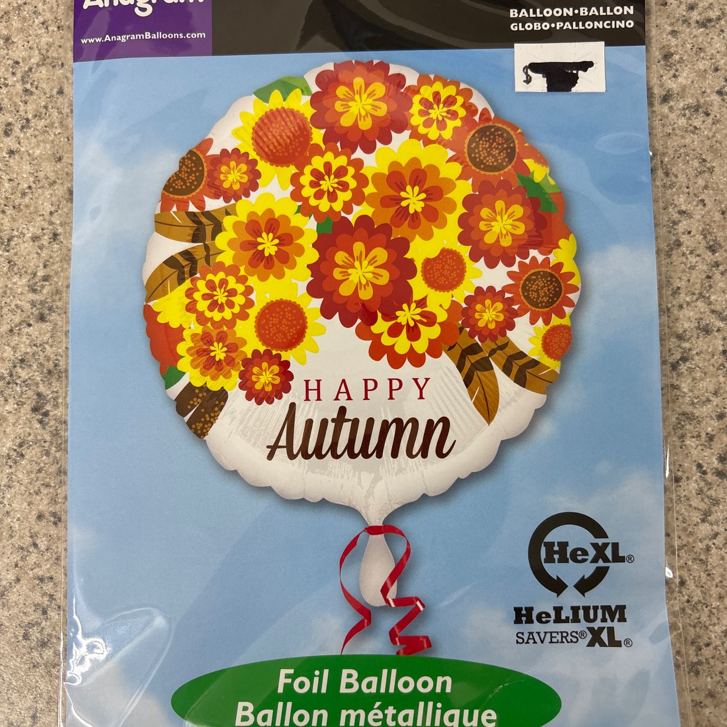 Happy Autumn in white