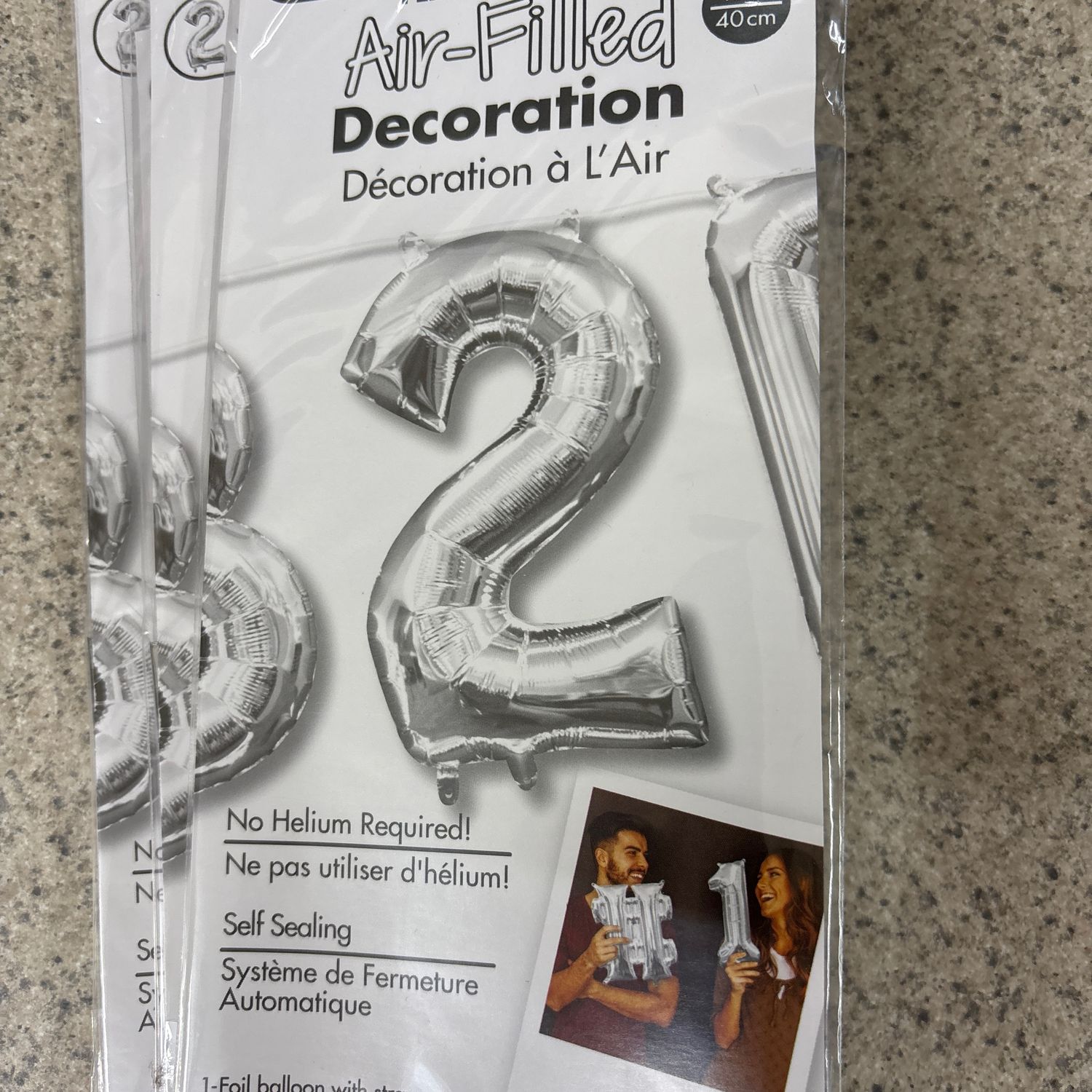 8” by 13”. #2 silver