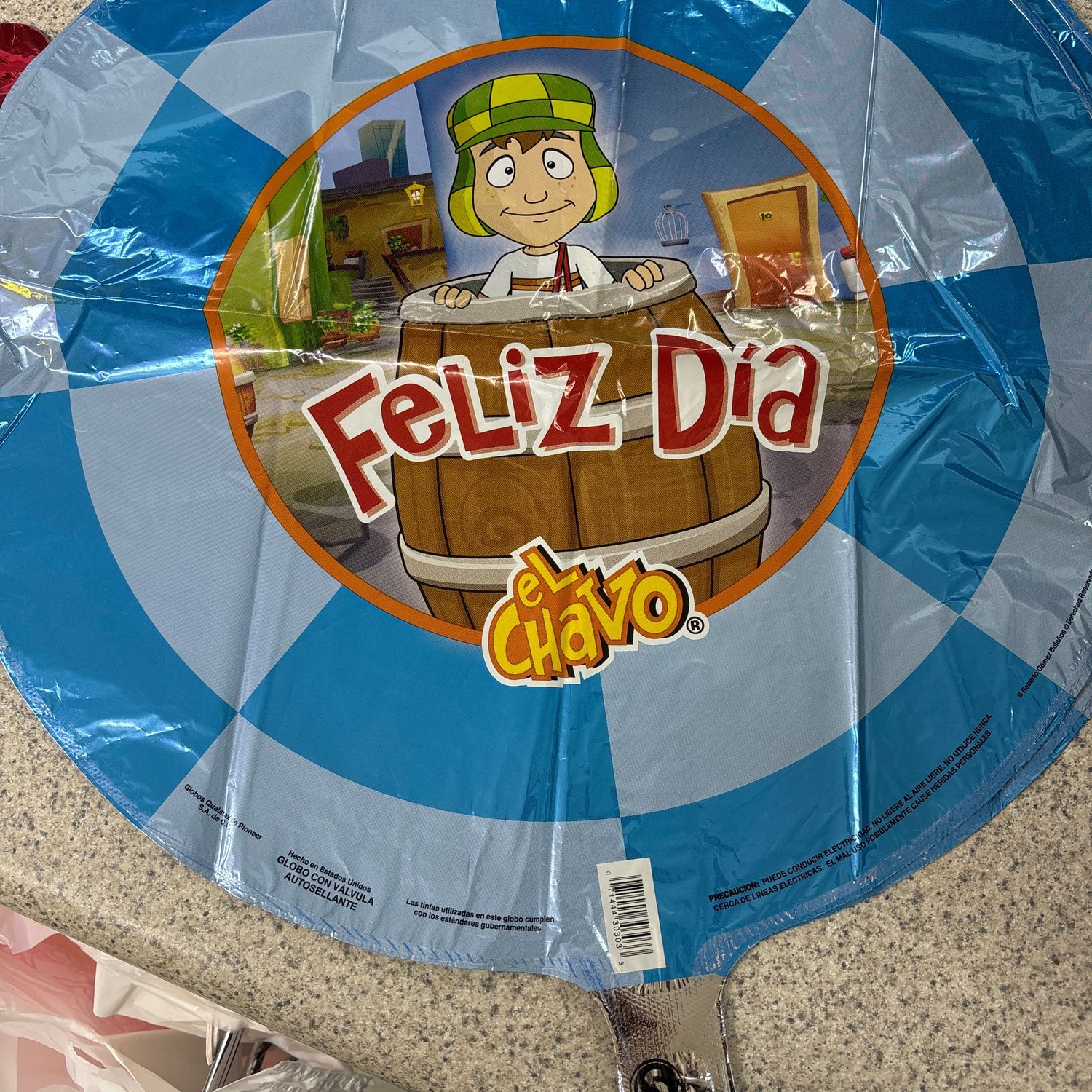 18" El Chavo Feliz Dia Foil Balloon (1 per Package)