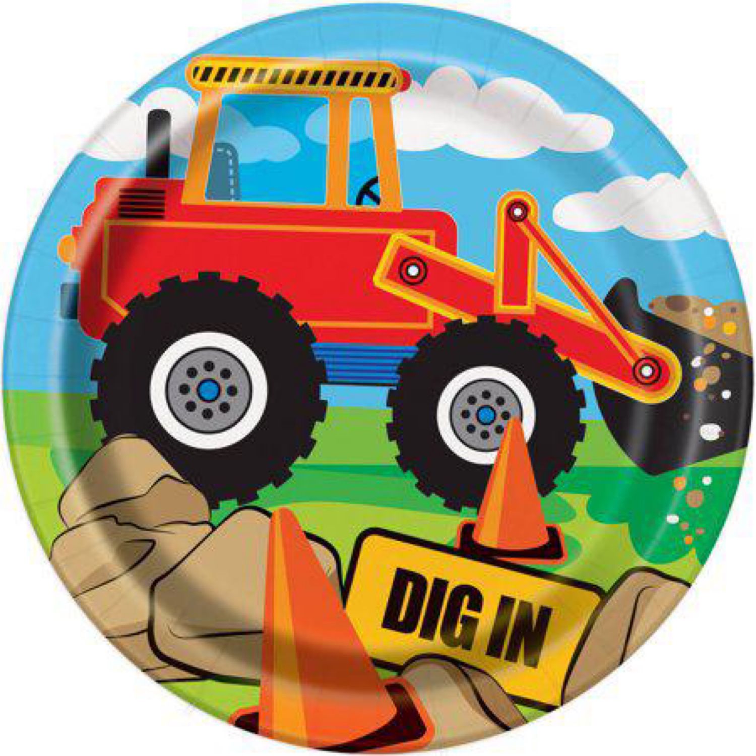 7 Paper Dessert Plates